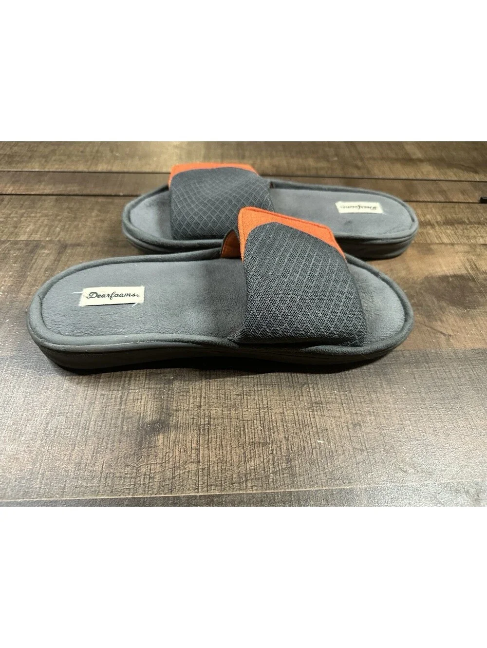 Dearfoams Men's Slide Slippers